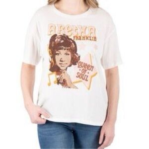 Aretha Franklin licensed tee